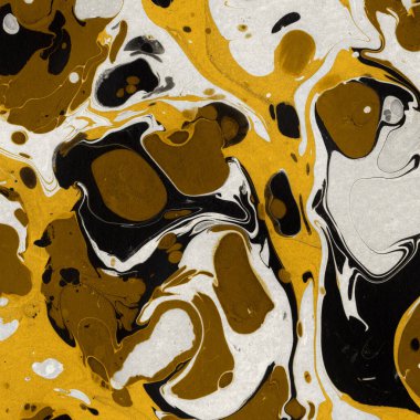 Beyaz suluboya arka planda renkli mermer mürekkep kağıdı dokusu. Kaotik soyut organik tasarım. Banyo bombası dalgaları.