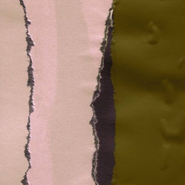 Çeşitli kağıtların kolajı, renkli soyut arkaplan  