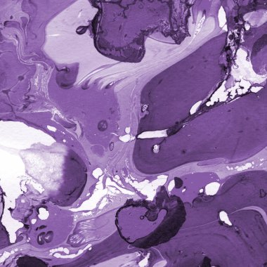 boya desenli mor mermer arkaplan