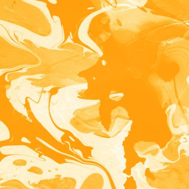 Beyaz suluboya arka planda renkli mermer mürekkep kağıdı dokusu. Kaotik soyut organik tasarım. Banyo bombası dalgaları.