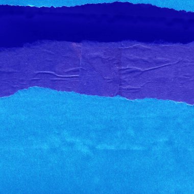 Çeşitli kağıtların kolajı, renkli soyut arkaplan  