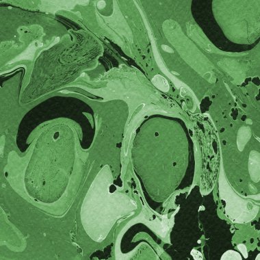 Beyaz suluboya arka planda renkli mermer mürekkep kağıdı dokusu. Kaotik soyut organik tasarım. Banyo bombası dalgaları.