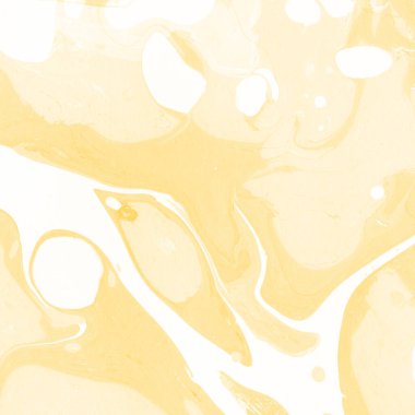 Sarı mermer arkaplan boya sıçrama deseni ile