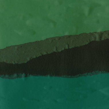 Çeşitli kağıtların kolajı, renkli soyut arkaplan  