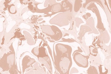 Beyaz suluboya arka planda renkli mermer mürekkep kağıdı dokusu. Kaotik soyut organik tasarım. Banyo bombası dalgaları.