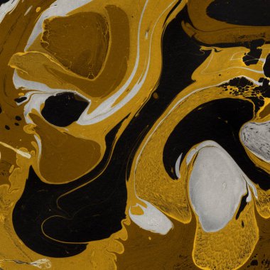 Beyaz suluboya arka planda renkli mermer mürekkep kağıdı dokusu. Kaotik soyut organik tasarım. Banyo bombası dalgaları.