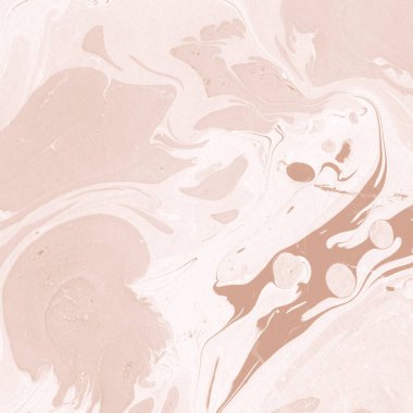 Kağıt üzerinde turuncu mermer mürekkep dokusu. Mermer taş resim.