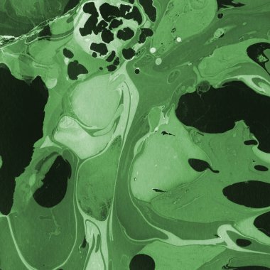 Beyaz suluboya arka planda renkli mermer mürekkep kağıdı dokusu. Kaotik soyut organik tasarım. Banyo bombası dalgaları.