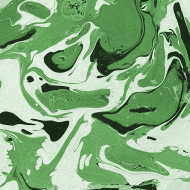 Beyaz suluboya arka planda renkli mermer mürekkep kağıdı dokusu. Kaotik soyut organik tasarım. Banyo bombası dalgaları.