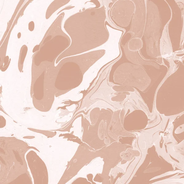 Kağıt üzerinde turuncu mermer mürekkep dokusu. Mermer taş resim.