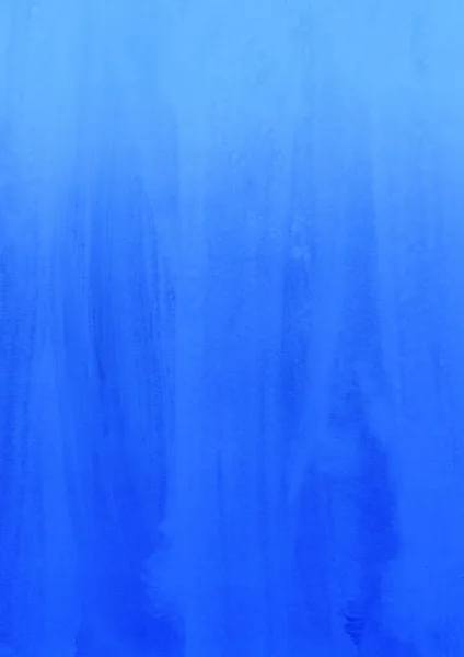 Kék Akvarell Háttér Realisztikus Papír Textúra — Stock Fotó