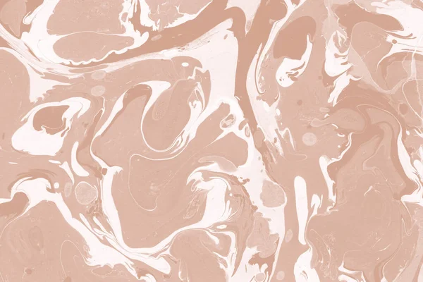 Kağıt üzerinde turuncu mermer mürekkep dokusu. Mermer taş resim.