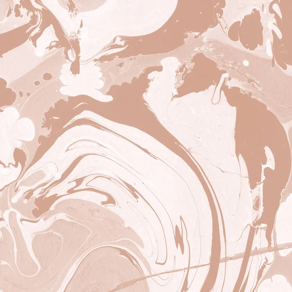 Kağıt üzerinde turuncu mermer mürekkep dokusu. Mermer taş resim.