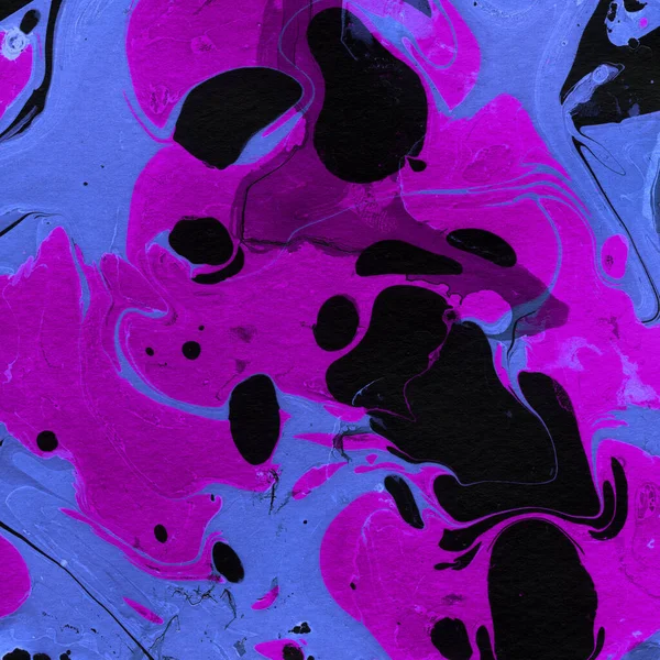 Beyaz suluboya arka planda renkli mermer mürekkep kağıdı dokusu. Kaotik soyut organik tasarım. Banyo bombası dalgaları.