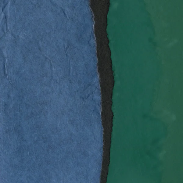 Çeşitli kağıtların kolajı, renkli soyut arkaplan  