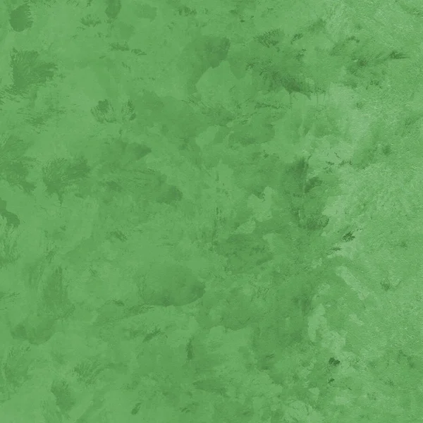 Grüner Aquarell Hintergrund Mit Realistischer Papierstruktur — Stockfoto