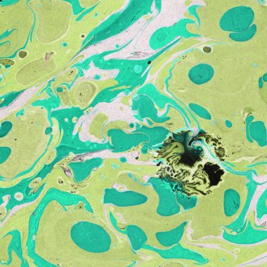 Beyaz suluboya arka planda renkli mermer mürekkep kağıdı dokusu. Kaotik soyut organik tasarım. Banyo bombası dalgaları.