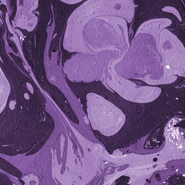 boya desenli mor mermer arkaplan