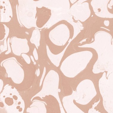 Kağıt üzerinde turuncu mermer mürekkep dokusu. Mermer taş resim.