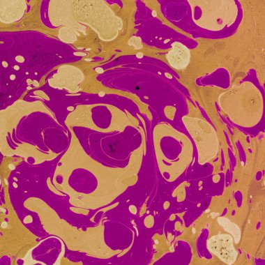 Beyaz suluboya arka planda renkli mermer mürekkep kağıdı dokusu. Kaotik soyut organik tasarım. Banyo bombası dalgaları.