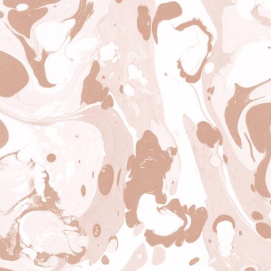 Kağıt üzerinde turuncu mermer mürekkep dokusu. Mermer taş resim.