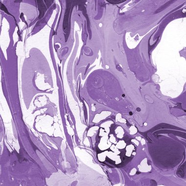 boya desenli mor mermer arkaplan