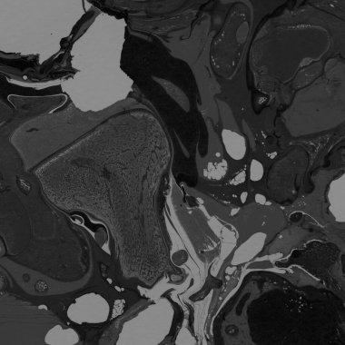 Beyaz suluboya arka planda renkli mermer mürekkep kağıdı dokusu. Kaotik soyut organik tasarım. Banyo bombası dalgaları.