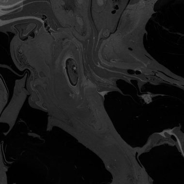 Kağıt arkaplanda siyah mermer mürekkep dokusu. Mermer taş resim.