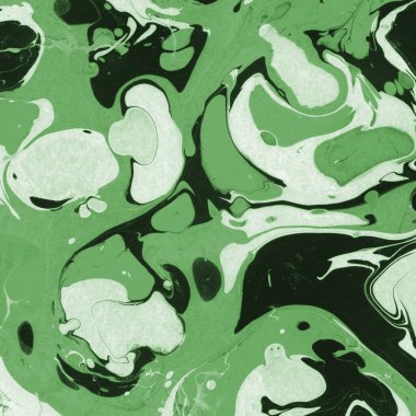 Beyaz suluboya arka planda renkli mermer mürekkep kağıdı dokusu. Kaotik soyut organik tasarım. Banyo bombası dalgaları.