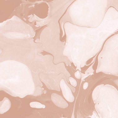 Kağıt üzerinde turuncu mermer mürekkep dokusu. Mermer taş resim.