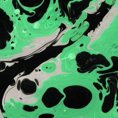 Beyaz suluboya arka planda renkli mermer mürekkep kağıdı dokusu. Kaotik soyut organik tasarım. Banyo bombası dalgaları.