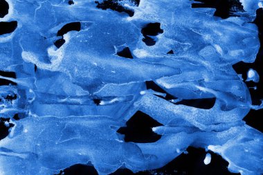 mavi mürekkep deseni lekeler, soyut arkaplan