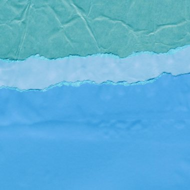 Çeşitli kağıtların kolajı, renkli soyut arkaplan  