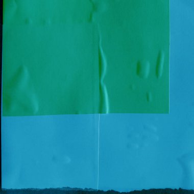 Çeşitli kağıtların kolajı, renkli soyut arkaplan  