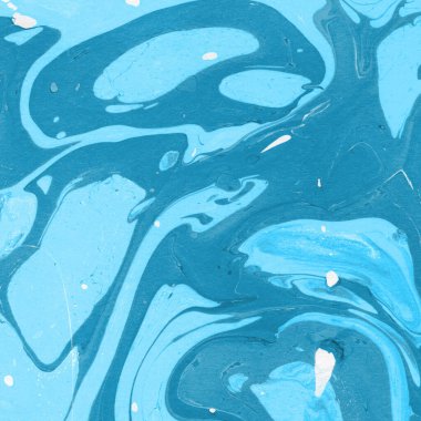 Beyaz suluboya arka planda renkli mermer mürekkep kağıdı dokusu. Kaotik soyut organik tasarım. Banyo bombası dalgaları.