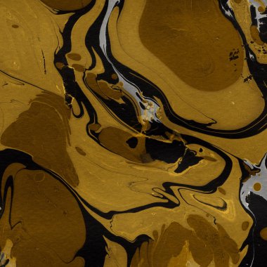 Beyaz suluboya arka planda renkli mermer mürekkep kağıdı dokusu. Kaotik soyut organik tasarım. Banyo bombası dalgaları.