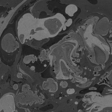 Beyaz suluboya arka planda renkli mermer mürekkep kağıdı dokusu. Kaotik soyut organik tasarım. Banyo bombası dalgaları.