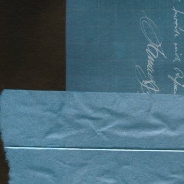 Çeşitli kağıtların kolajı, renkli soyut arkaplan  