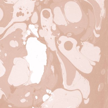 Kağıt üzerinde turuncu mermer mürekkep dokusu. Mermer taş resim.