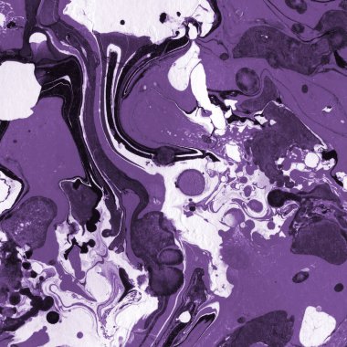 boya desenli mor mermer arkaplan