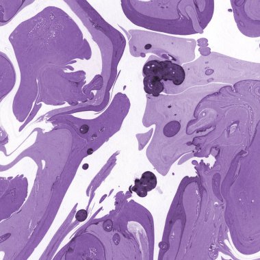 boya desenli mor mermer arkaplan