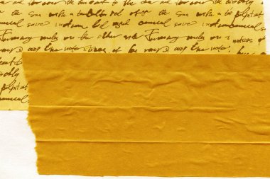 Çeşitli kağıtların kolajı, renkli soyut arkaplan  