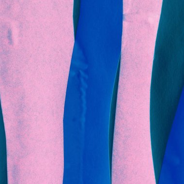 Çeşitli kağıtların kolajı, renkli soyut arkaplan  