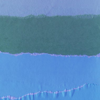 Çeşitli kağıtların kolajı, renkli soyut arkaplan  