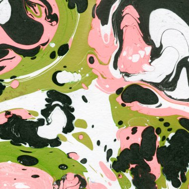 Boyalı çok renkli mermer arka plan desen sıçratır