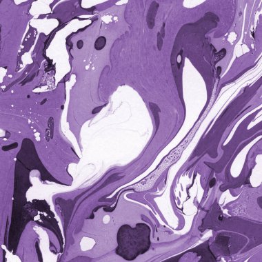 boya desenli mor mermer arkaplan