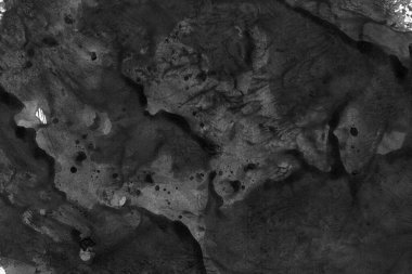 Gri mürekkep deseni lekeler, soyut arkaplan