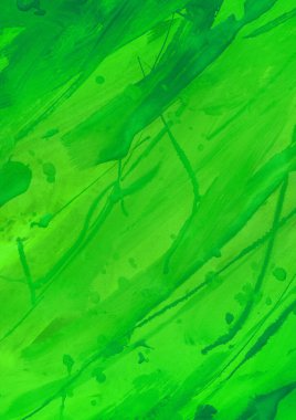 Kağıt zemin üzerinde renkli mürekkep ve suluboya doku. Gradyan boya darbeleri ve kalsiyum kaybı etkisi. El boyaması gouache soyut resim.