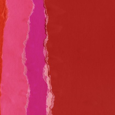 Çeşitli kağıtların kolajı, renkli soyut arkaplan  