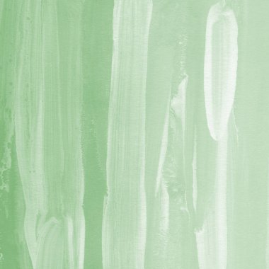 Yeşil Gouache dokusu, soyut arkaplan